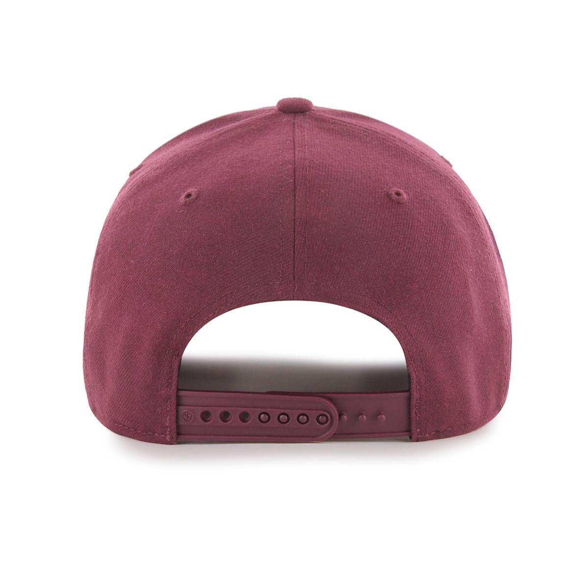 47 Brand Caps San Francisco Giants '47 MLB Shush Suede Audible DP Pre-Curved Snapback Hat - Maroon