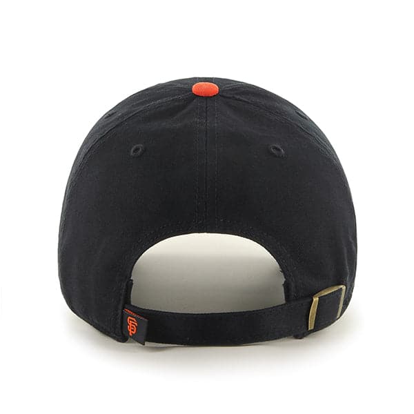47 Brand Caps San Francisco Giants '47 MLB Team Clean Up Strapback Hat - Black