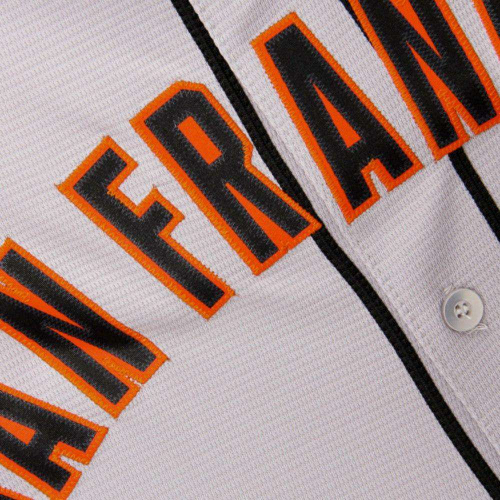 Majestic Athletic Jerseys San Francisco Giants Majestic MLB AC Cool Base Replica Jersey - Grey