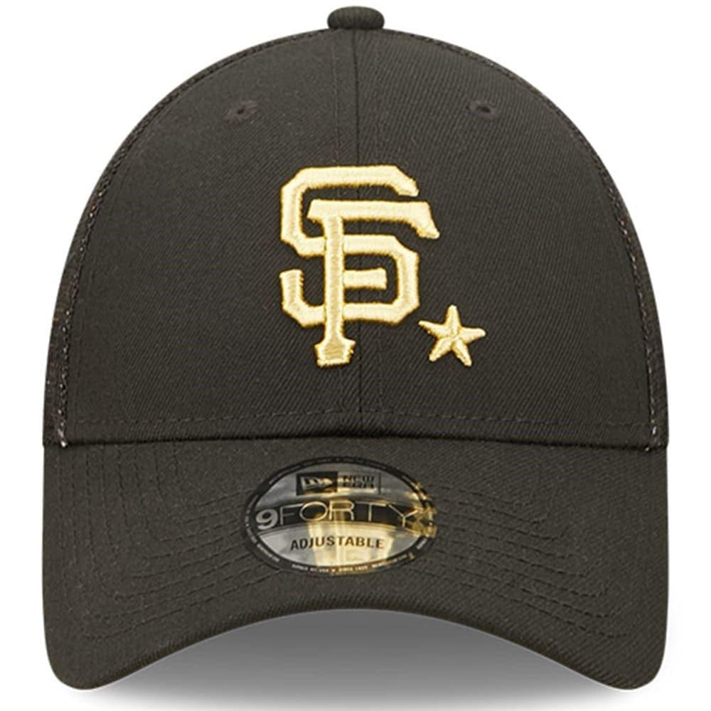 New Era Caps San Francisco Giants New Era MLB 2022 All-Star Game 9FORTY Trucker Snapback Hat - Black