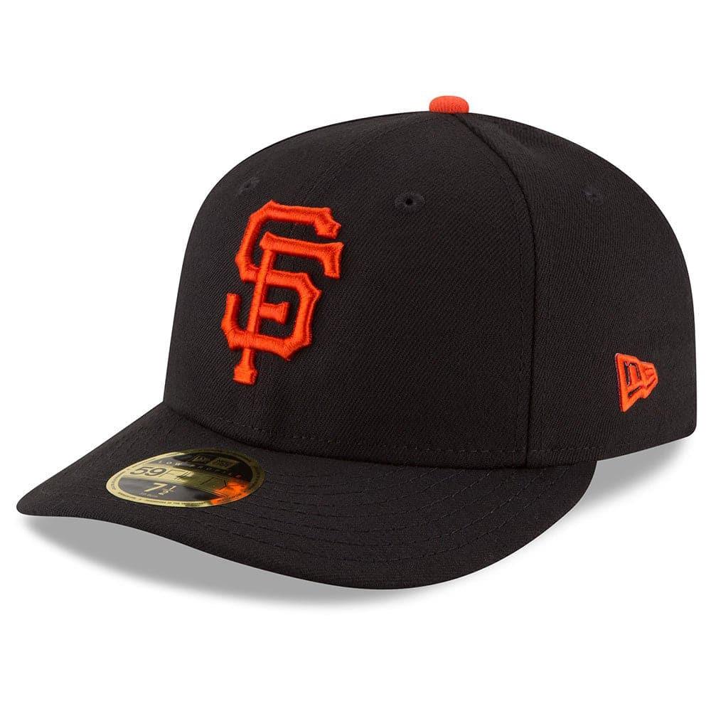 New Era Caps San Francisco Giants New Era MLB AC On-Field Game Low Profile 59FIFTY Fitted Hat - Black