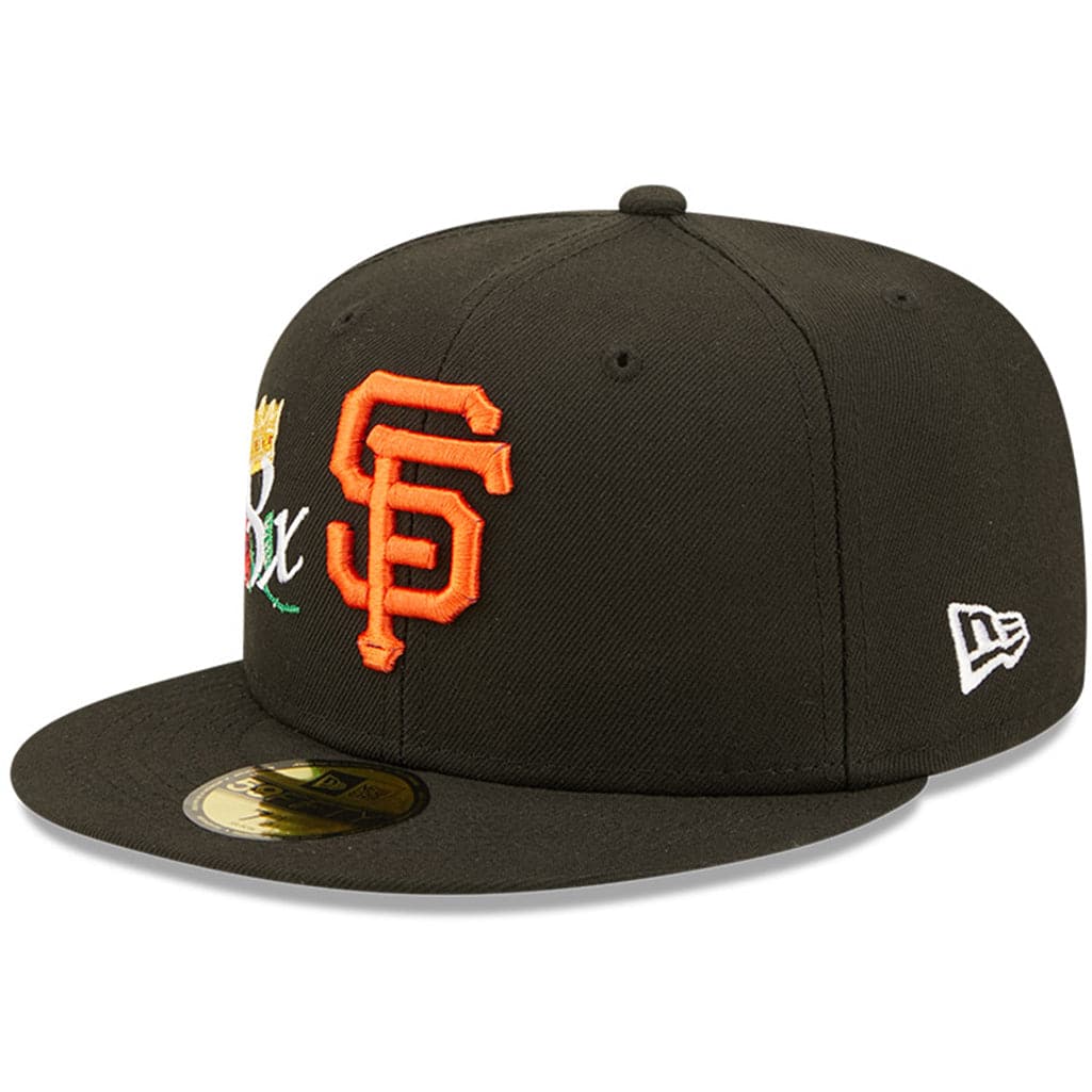 New Era Caps San Francisco Giants New Era MLB Crown Champs 59FIFTY Fitted Hat - Black