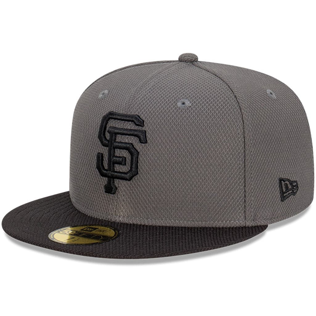 New Era Caps San Francisco Giants New Era MLB Storm Diamond Era 59FIFTY Fitted Hat - Graphite