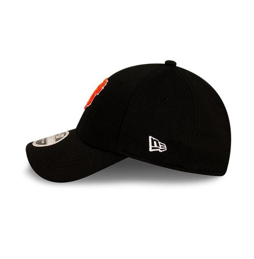 New Era Caps San Francisco Giants New Era MLB Team Dash Mesh 9FORTY Stretch Snapback Curve Hat - Black