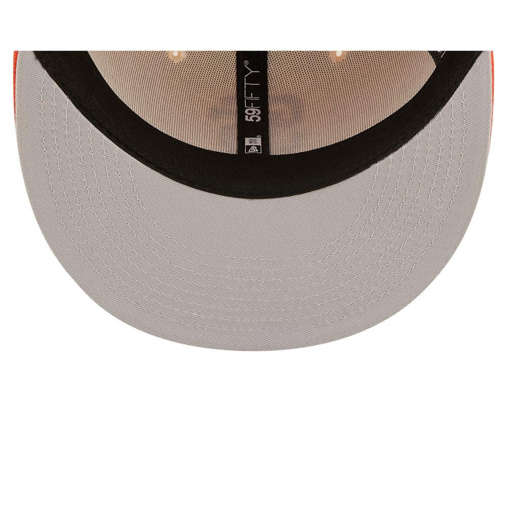New Era Caps San Francisco Giants New Era MLB Tonal 2-Tone 59FIFTY Fitted Hat  - Black
