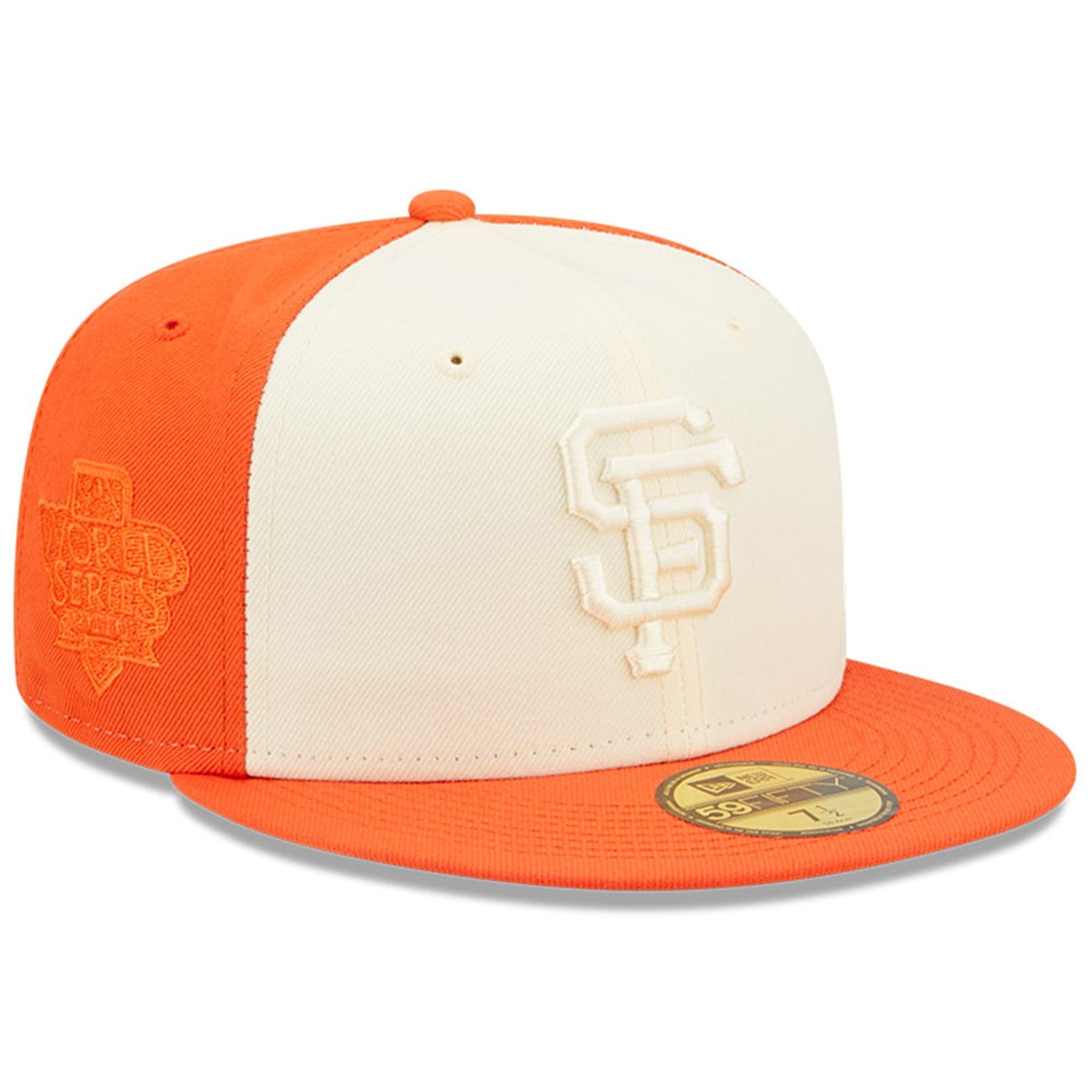 New Era Caps San Francisco Giants New Era MLB Tonal 2-Tone 59FIFTY Fitted Hat  - Black