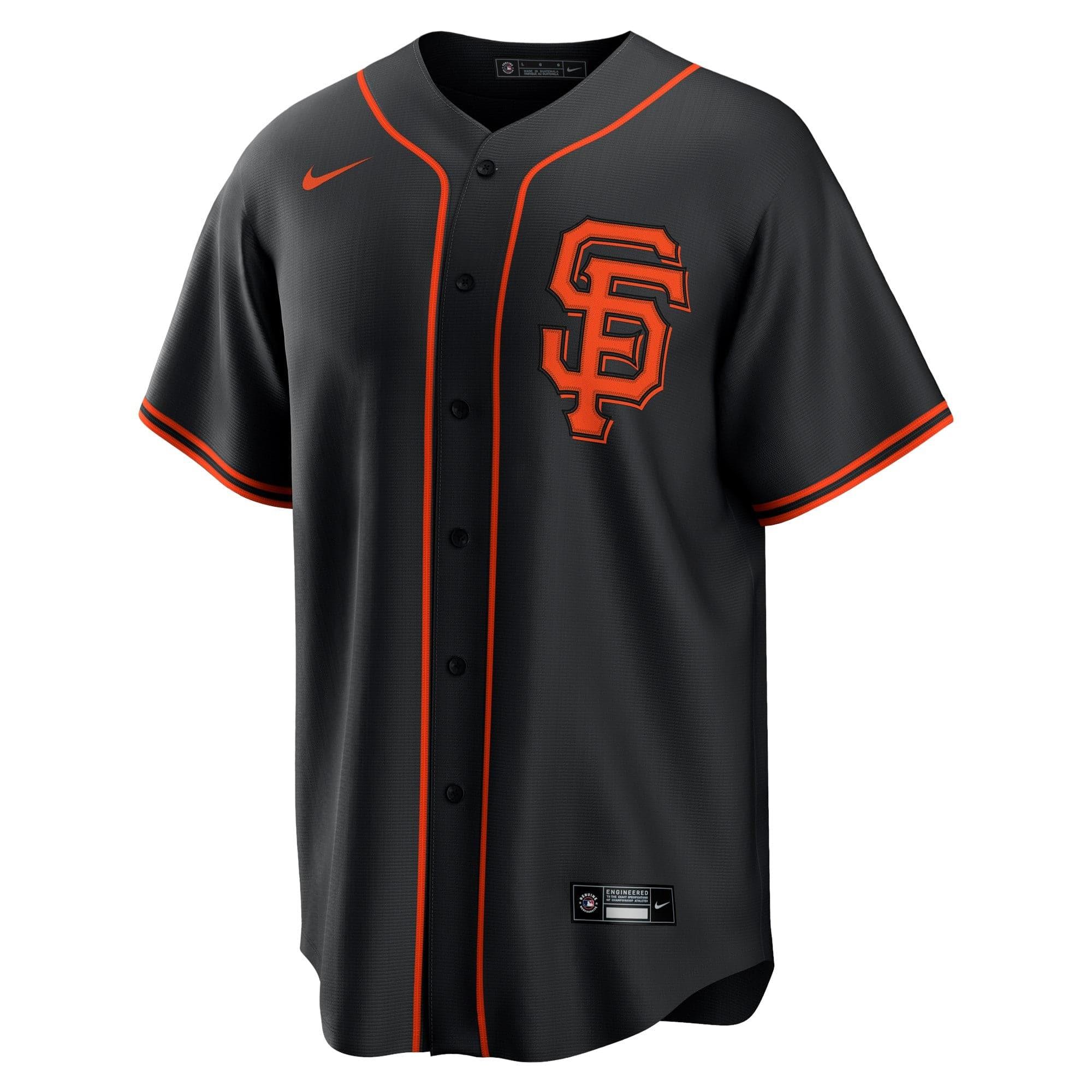 Nike Jerseys San Francisco Giants Nike MLB Alternate Replica Jersey - Black