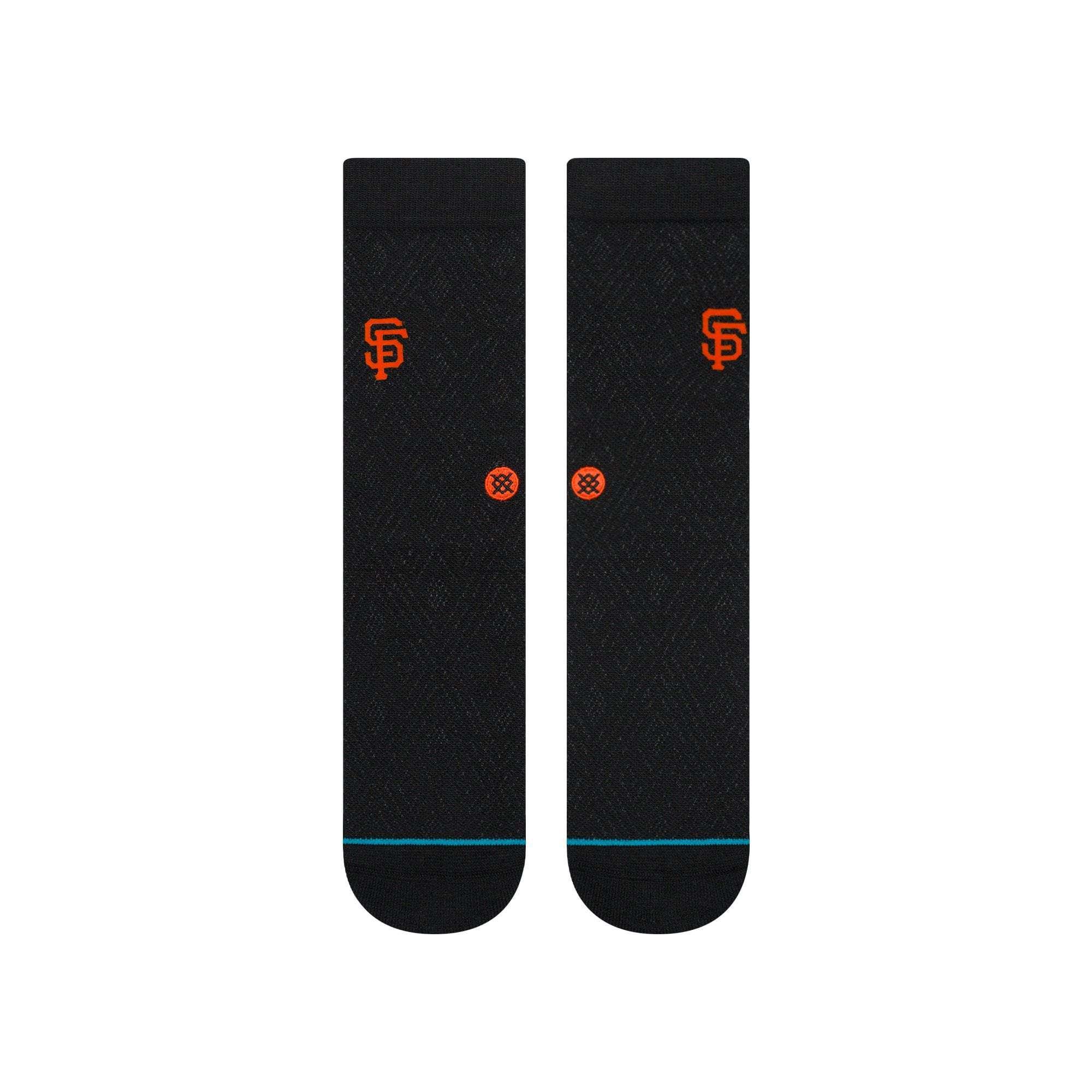 Stance Socks San Francisco Giants Stance MLB Diamond Crew Socks - Black