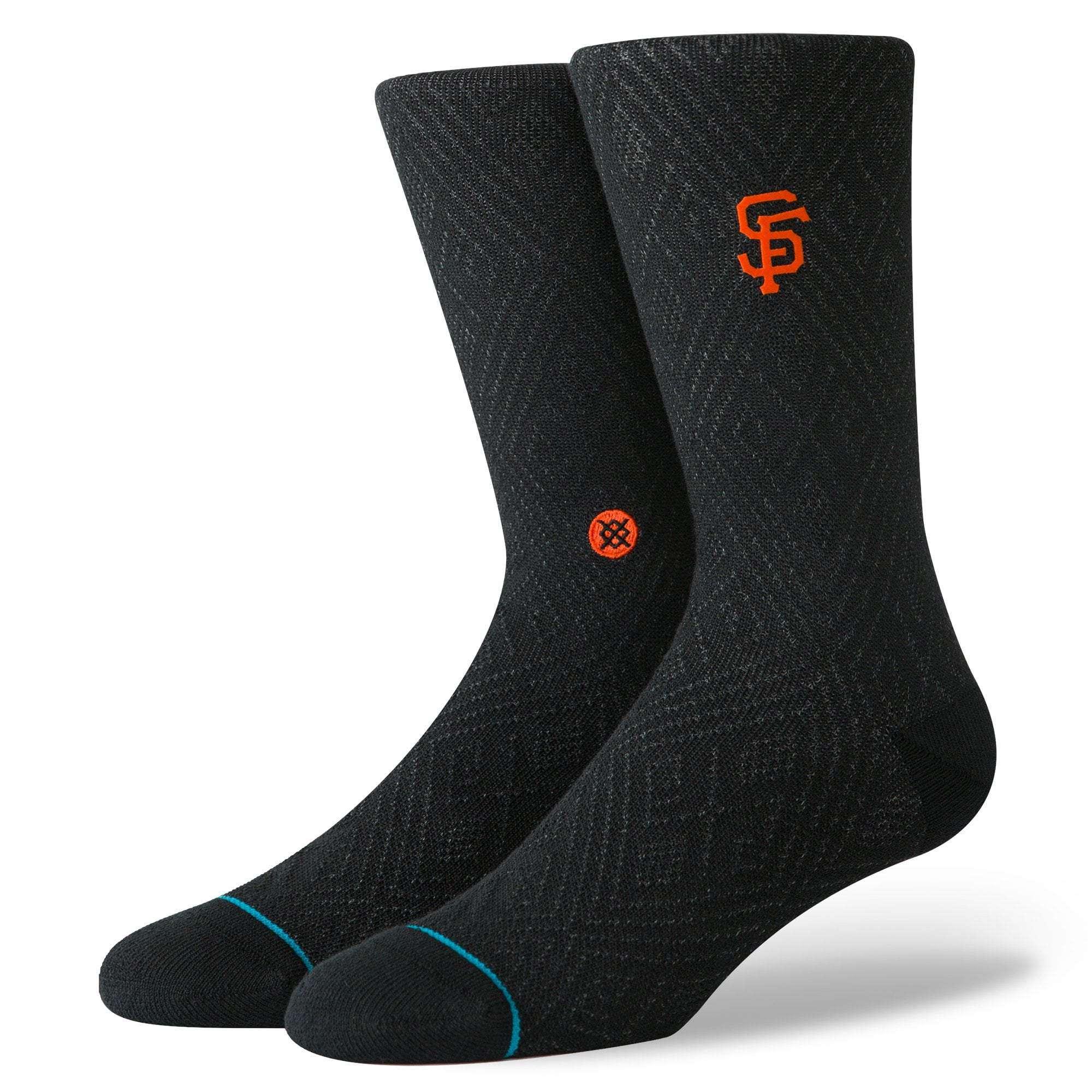 Stance Socks San Francisco Giants Stance MLB Diamond Crew Socks - Black