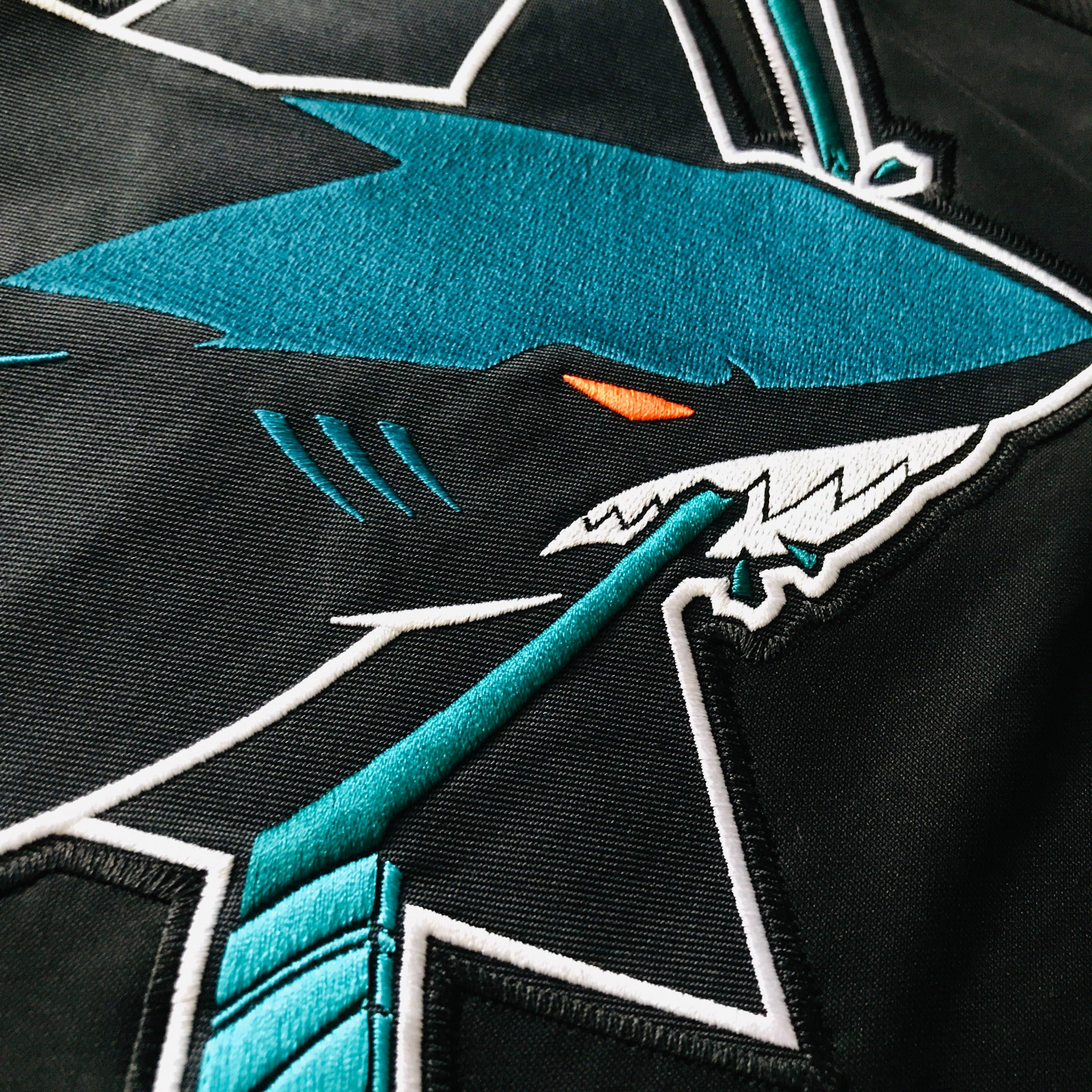 Majestic Athletic Jerseys San Jose Sharks Majestic NHL Fan Replica Jersey - Black