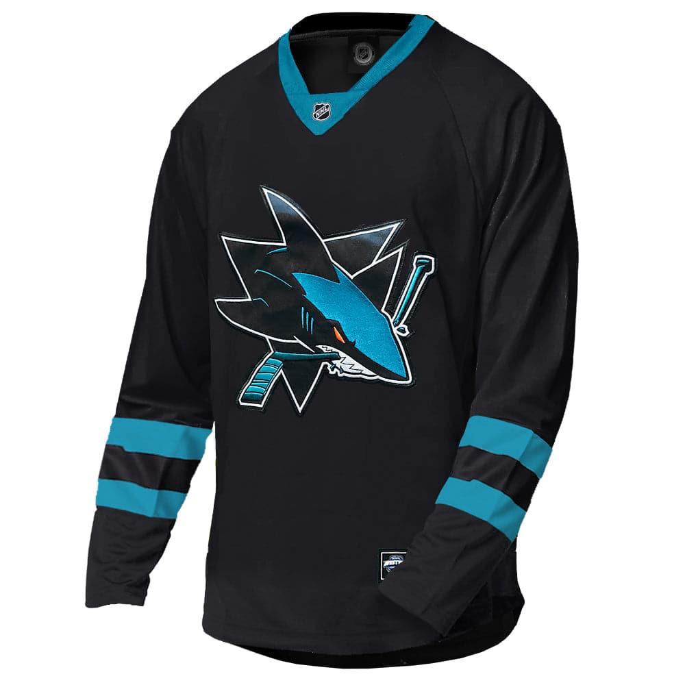 Majestic Athletic Jerseys San Jose Sharks Majestic NHL Fan Replica Jersey - Black