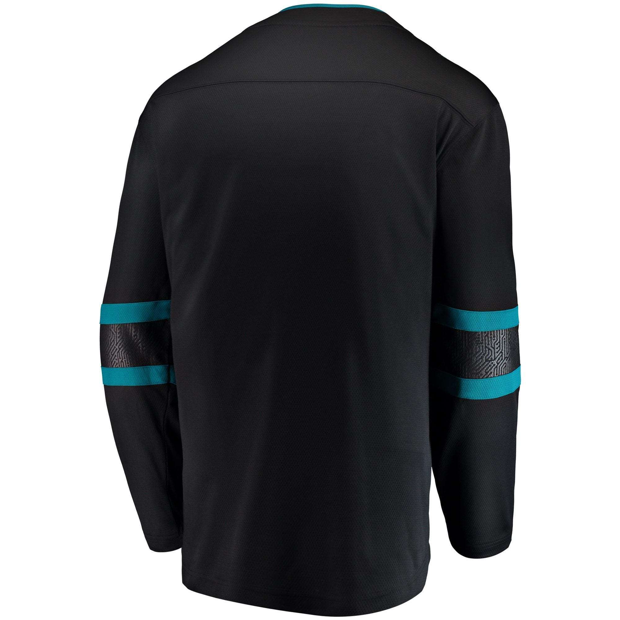 NHL Branded Jerseys San Jose Sharks NHL Breakaway Replica Jersey - Black