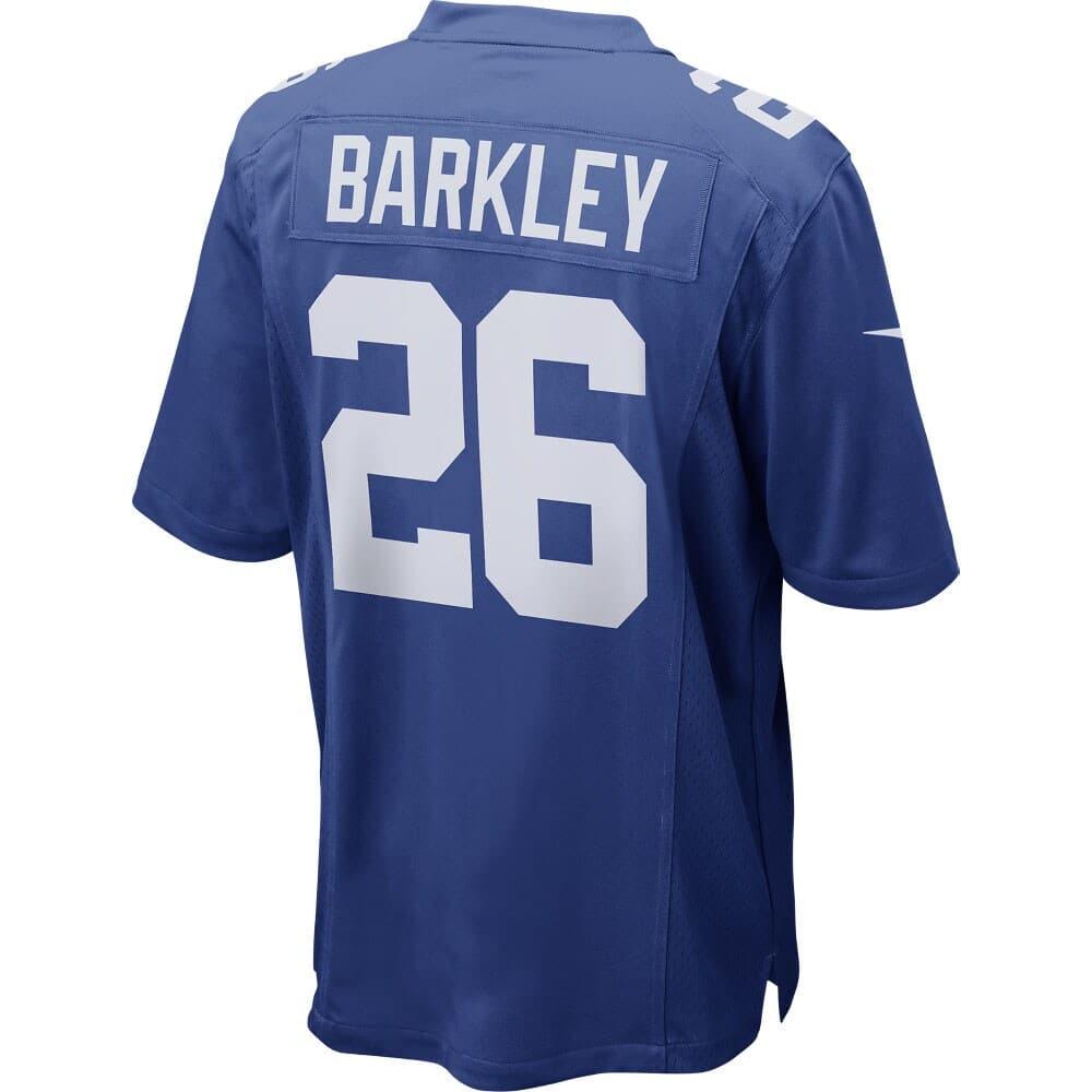 Nike Jerseys Saquon Barkley New York Giants Nike NFL Game Jersey - Blue