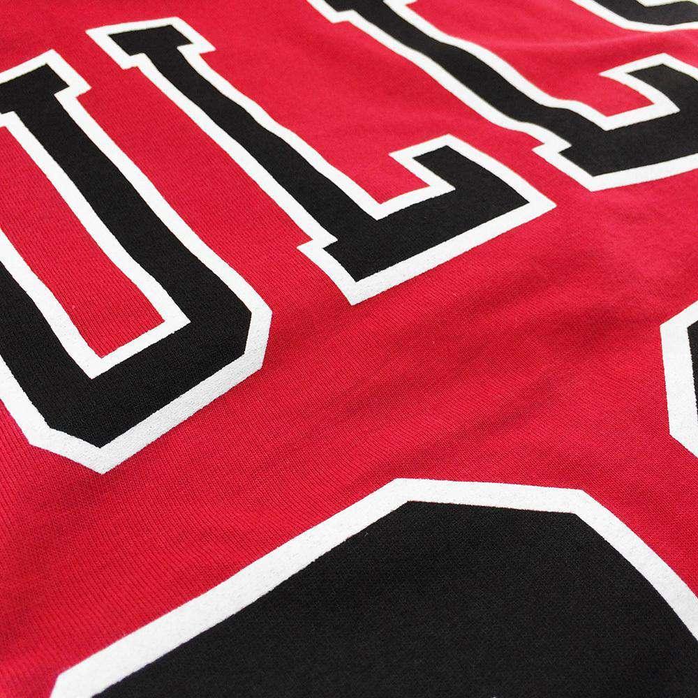 Mitchell And Ness T-Shirts Scottie Pippen Chicago Bulls Mitchell & Ness NBA Player T-Shirt - Red