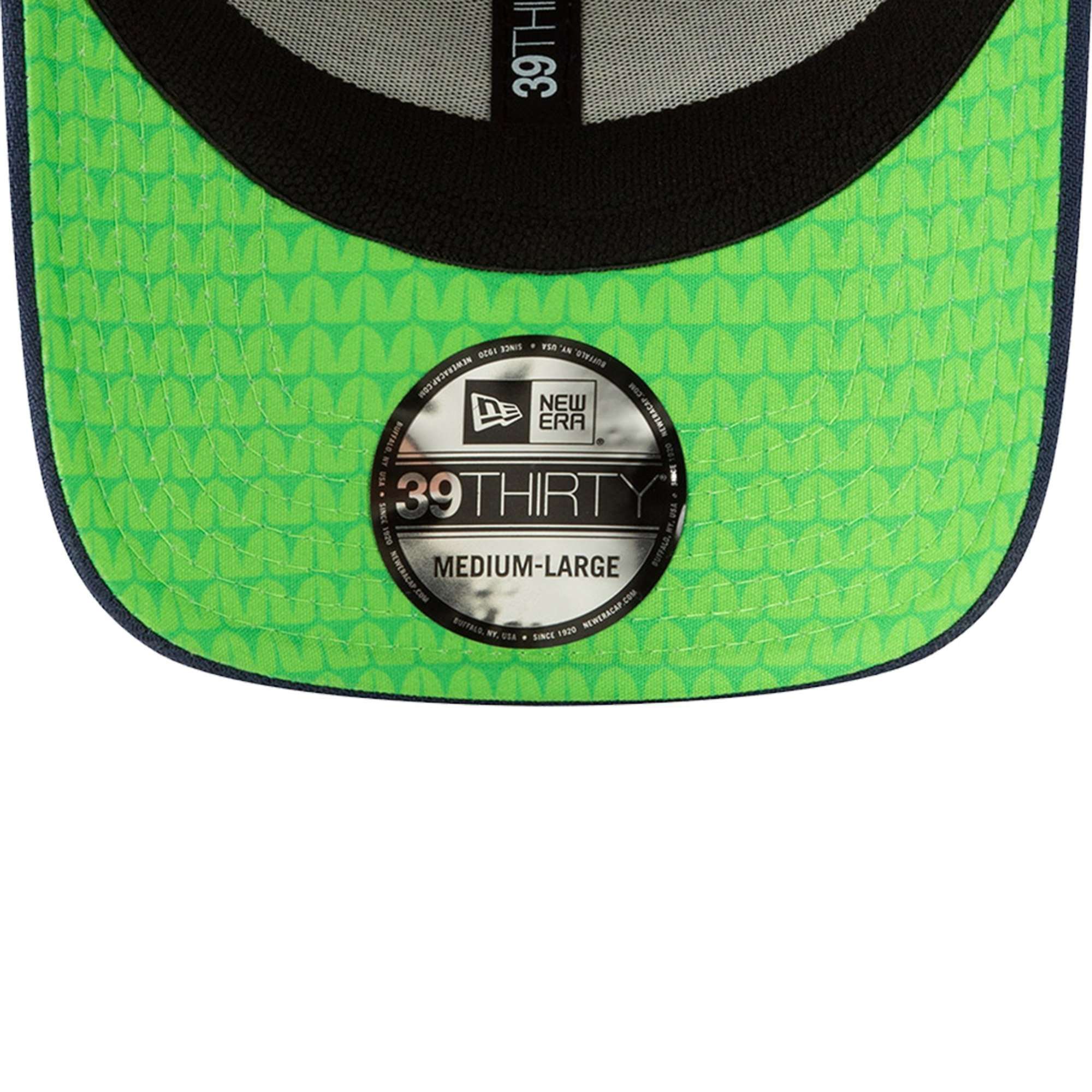 New Era Caps Seattle Seahawks New Era 2019 NFL Draft 39THIRTY Stretch-Fit Hat - Navy
