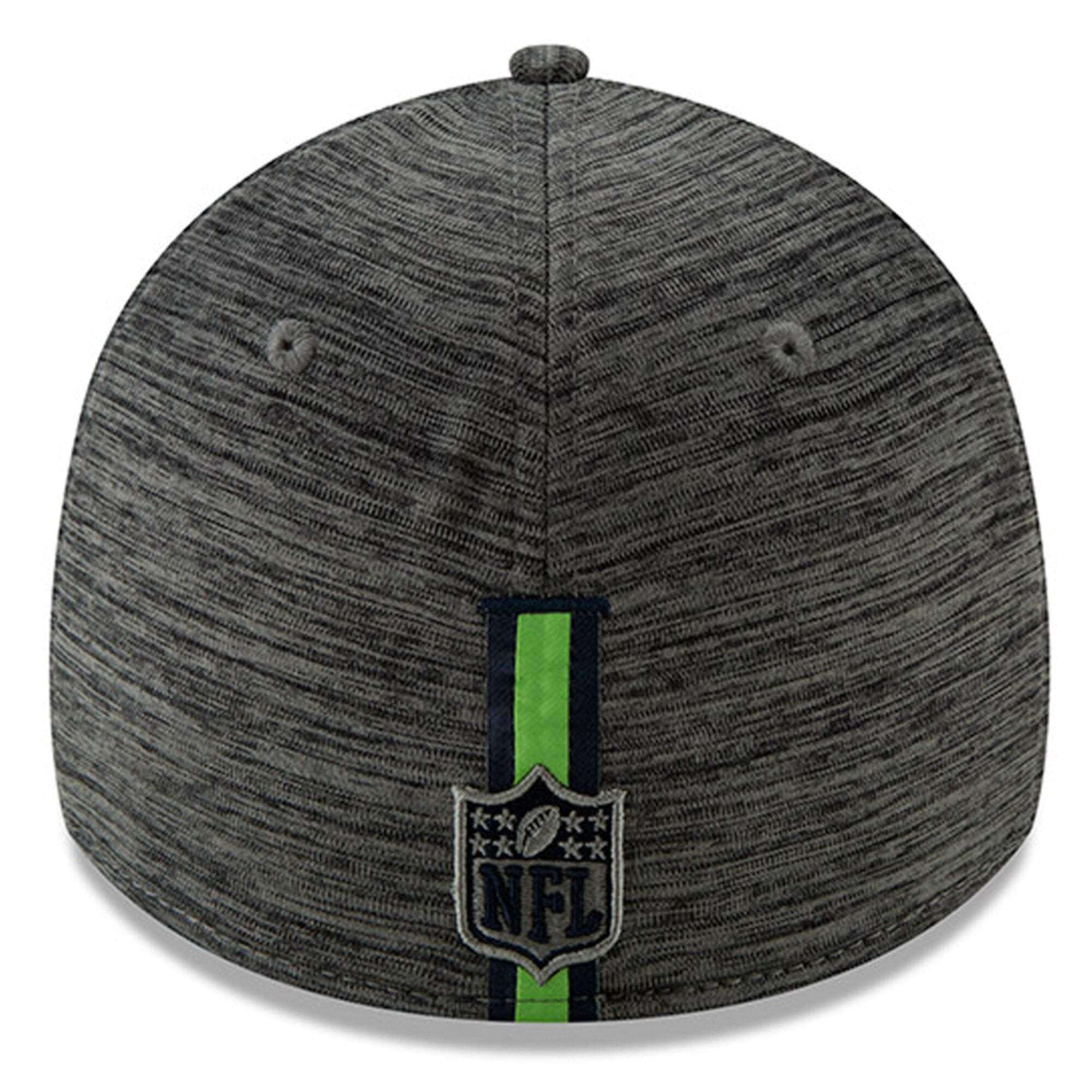 New Era Caps Seattle Seahawks New Era 2019 NFL Training Camp 39THIRTY Stretch-Fit Hat - Graphite