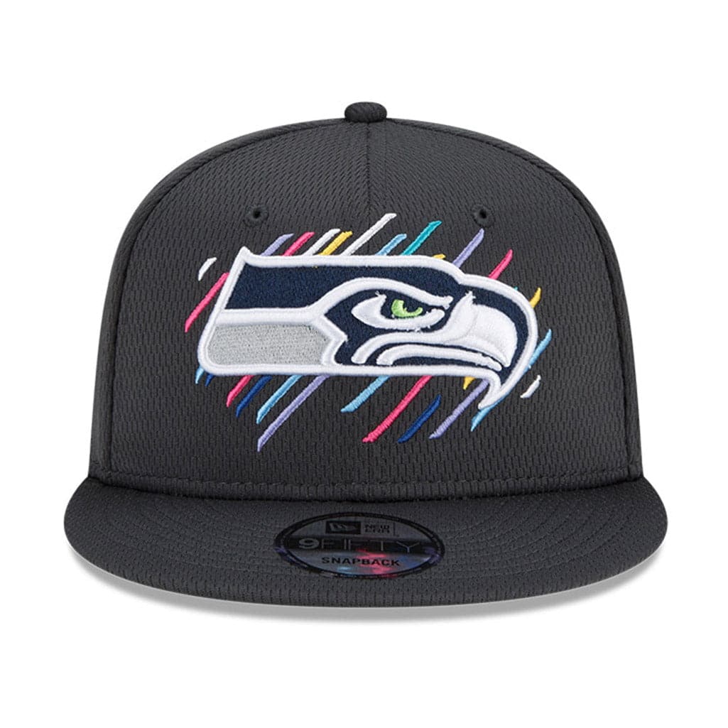 New Era Caps Seattle Seahawks New Era NFL 2021 Crucial Catch 9FIFTY Snapback Hat - Steel