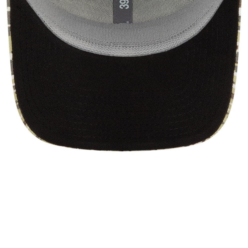 New Era Caps Seattle Seahawks New Era NFL 2021 Salute To Service 39THIRTY Flex Fit Hat - Black