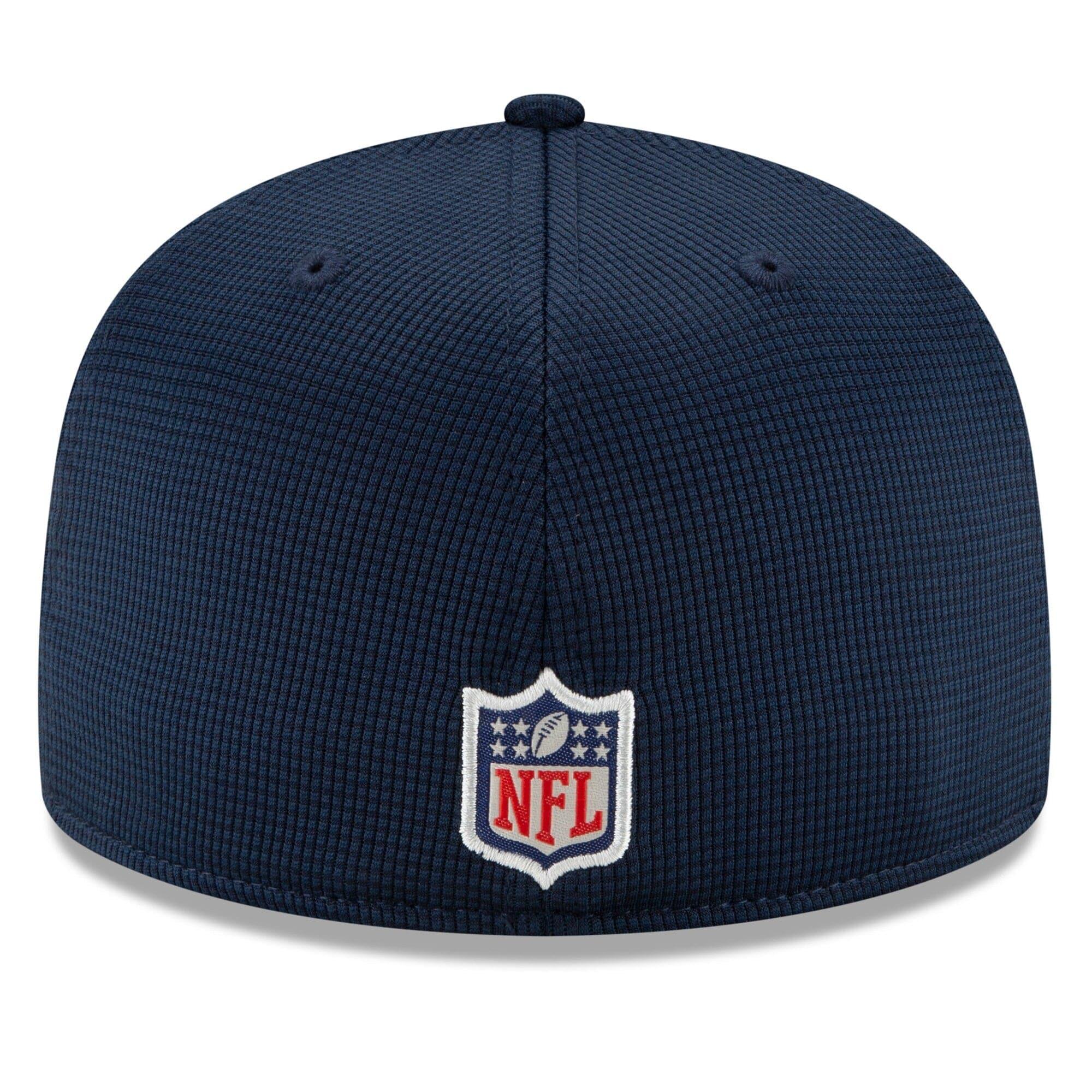 New Era Caps Seattle Seahawks New Era NFL 2021 Sideline Home 59FIFTY Fitted Hat - Navy