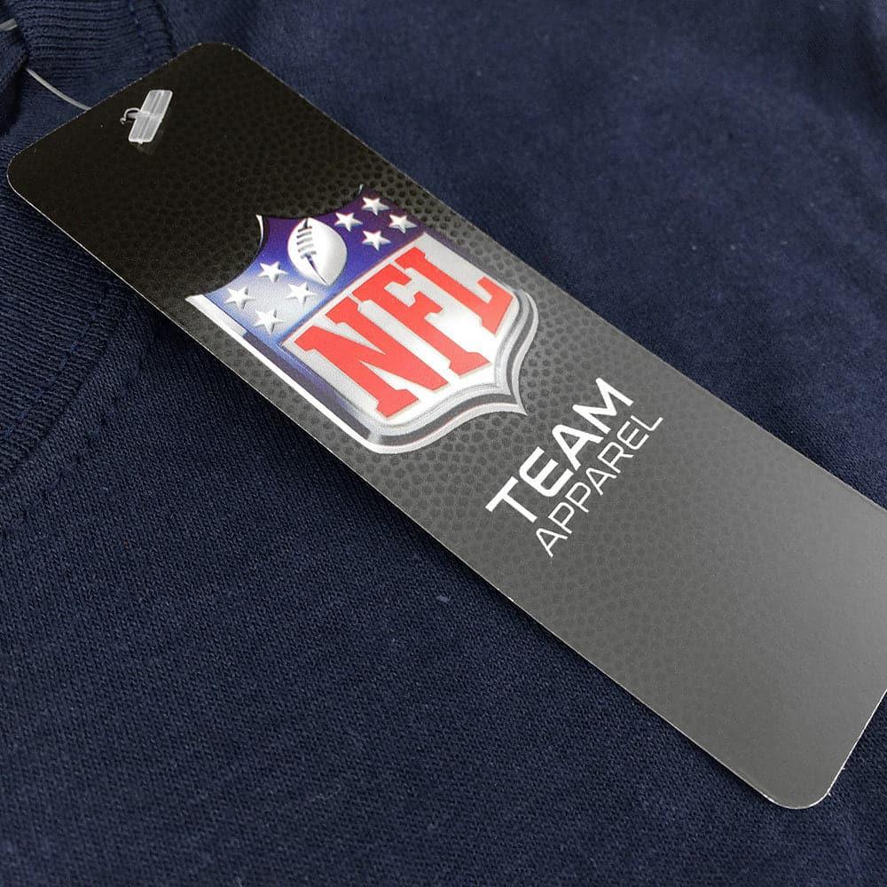 NFL Team Apparel T-Shirts Seattle Seahawks NFL Team Apparel Prism Logo T-Shirt - Navy