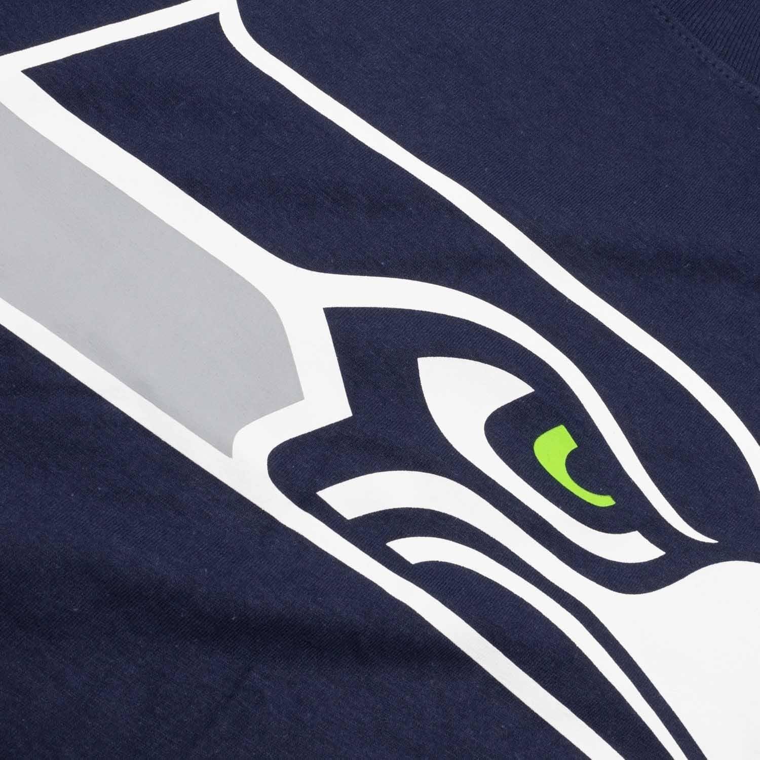 Nike T-Shirts Seattle Seahawks Nike NFL Logo Essential T-Shirt - Navy