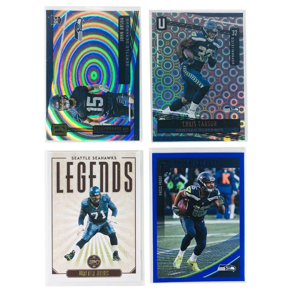 Panini Cards Seattle Seahawks Panini NFL 4 Parallel/Insert Card Set