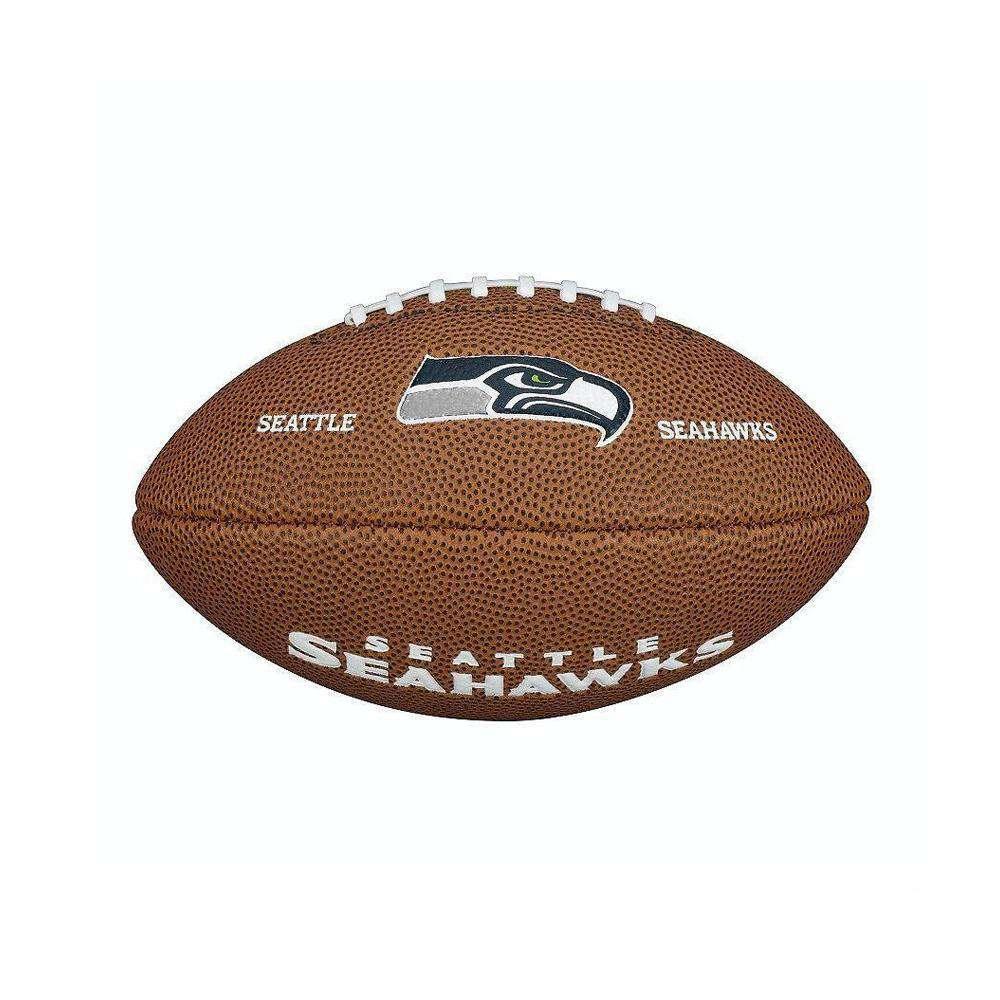 Wilson Sporting Goods Balls Seattle Seahawks Wilson NFL Team Logo Mini Football Ball