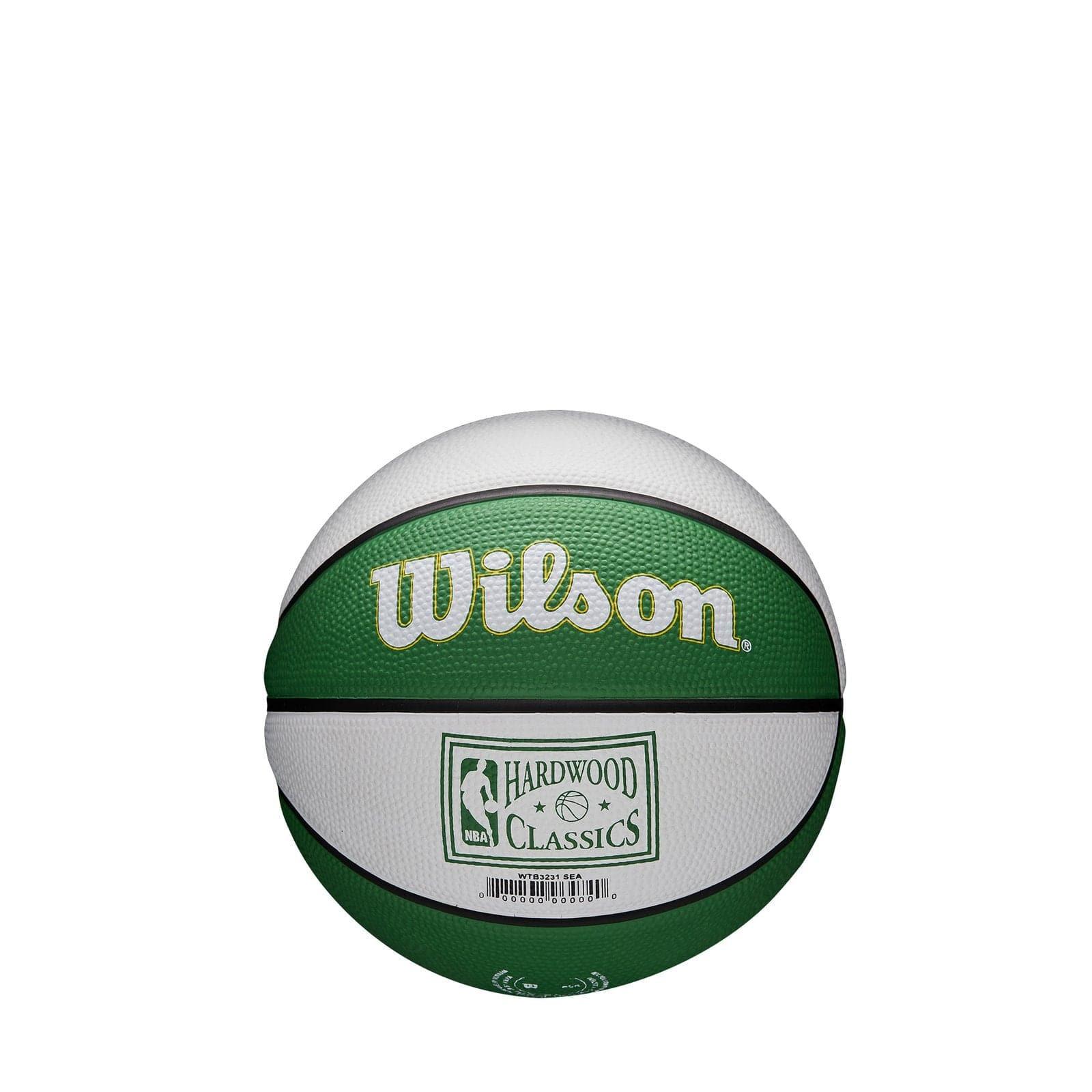 Wilson Sporting Goods Balls Seattle Supersonics Wilson NBA Team Retro Mini Outdoor Basketball Ball