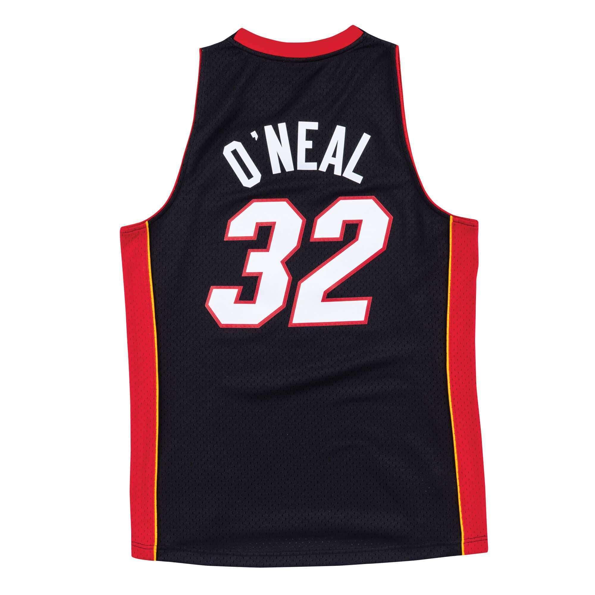 Mitchell And Ness Jerseys Shaquille O'Neal Miami Heat Mitchell & Ness NBA 05-06 Swingman Jersey - Black