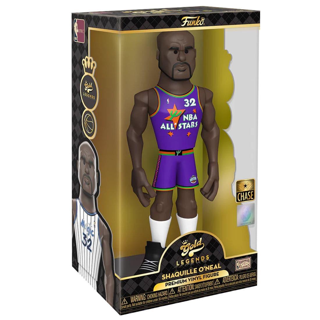 Funko Figures Shaquille O'Neal Orlando Magic Funko NBA 12" Jumbo Vinyl Gold Figure - White