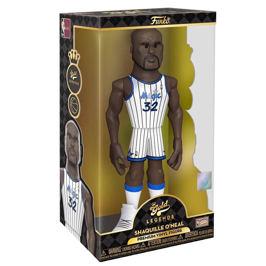 Funko Figures Shaquille O'Neal Orlando Magic Funko NBA 12" Jumbo Vinyl Gold Figure - White