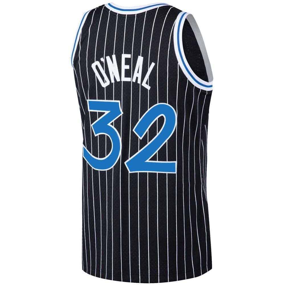 Mitchell And Ness Jerseys Shaquille O'Neal Orlando Magic Mitchell & Ness NBA 94-95 HWC Swingman Jersey - Black