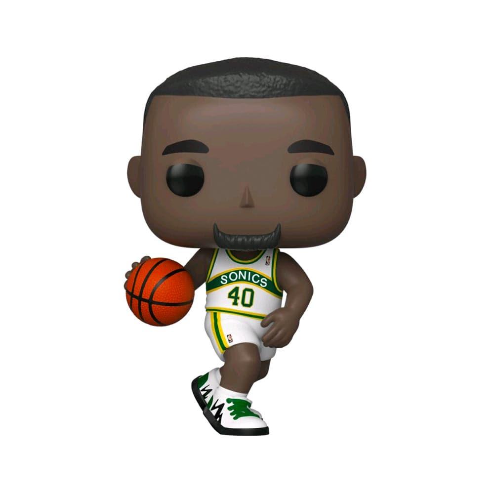 Funko Figures Shawn Kemp Seattle Supersonics Funko NBA Legends Pop Vinyl 3.75" Figure - White