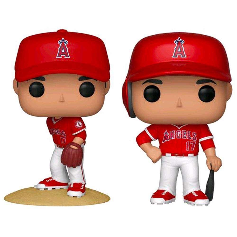 Funko Figures Shohei Ohtani Los Angeles Angels Funko MLB Special Edition Pop 2 Pack Figure - Red