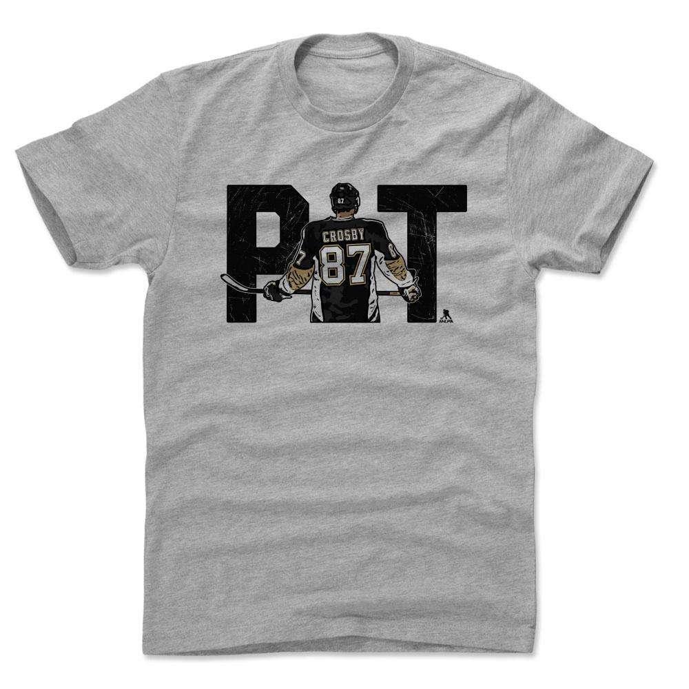 500 Level T-Shirts Sidney Crosby Pittsburgh Penguins 500 Level NHL City T-Shirt - Grey
