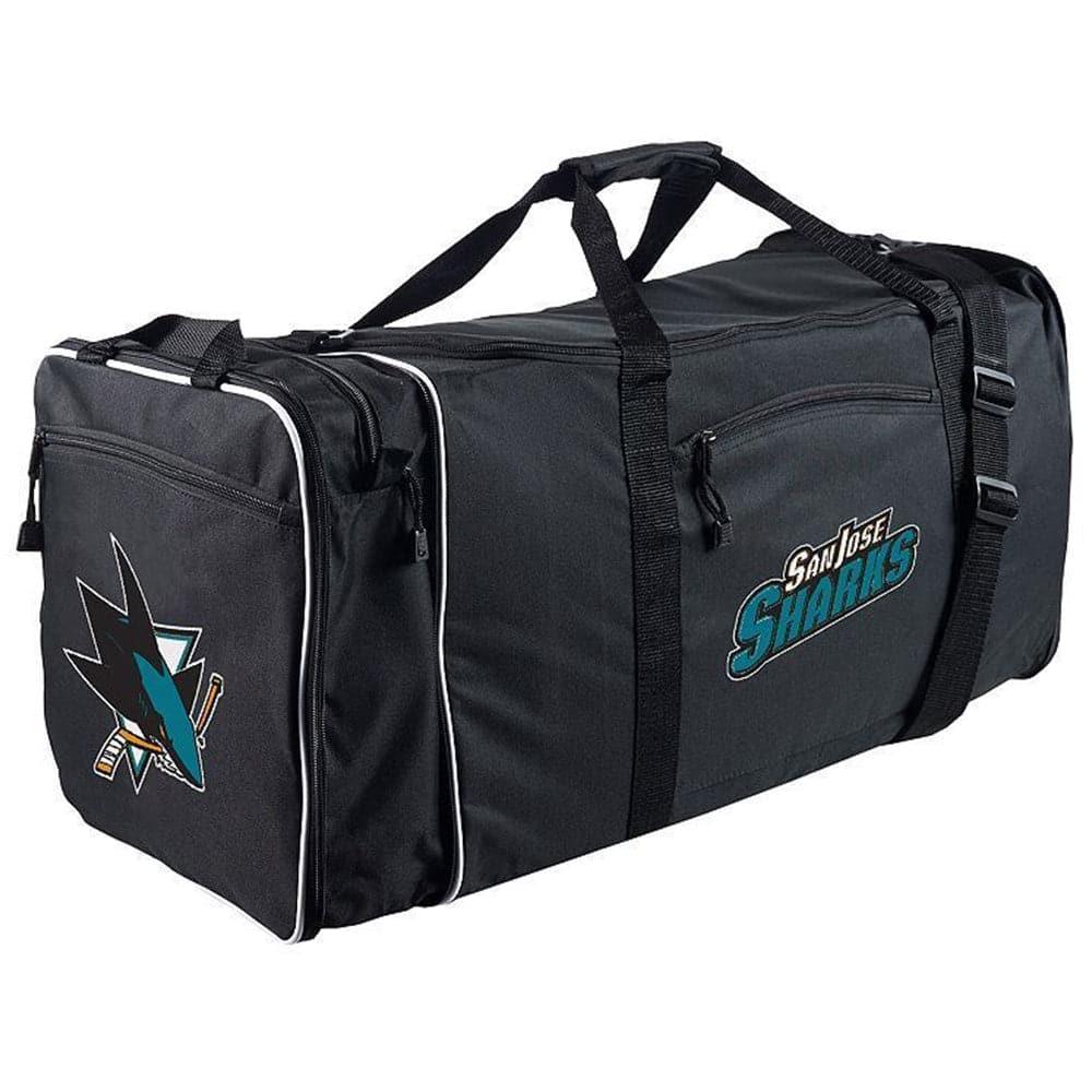 San Jose Sharks Northwest NHL Steal Duffel Bag - Black