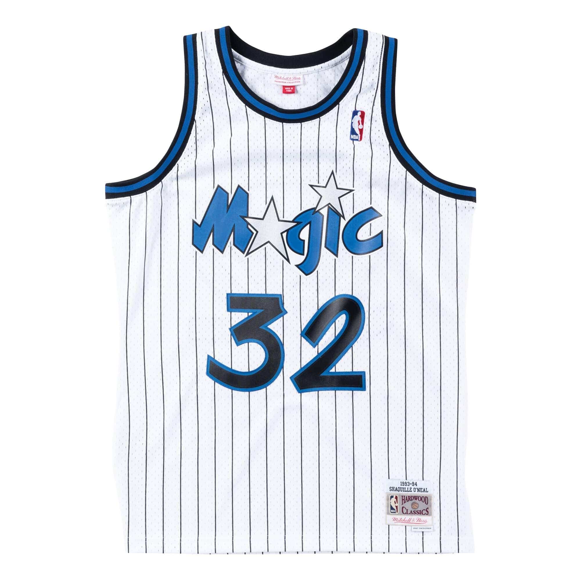 Shaquille O'Neal Orlando Magic Mitchell & Ness NBA 93-94 Swingman Jersey - White
