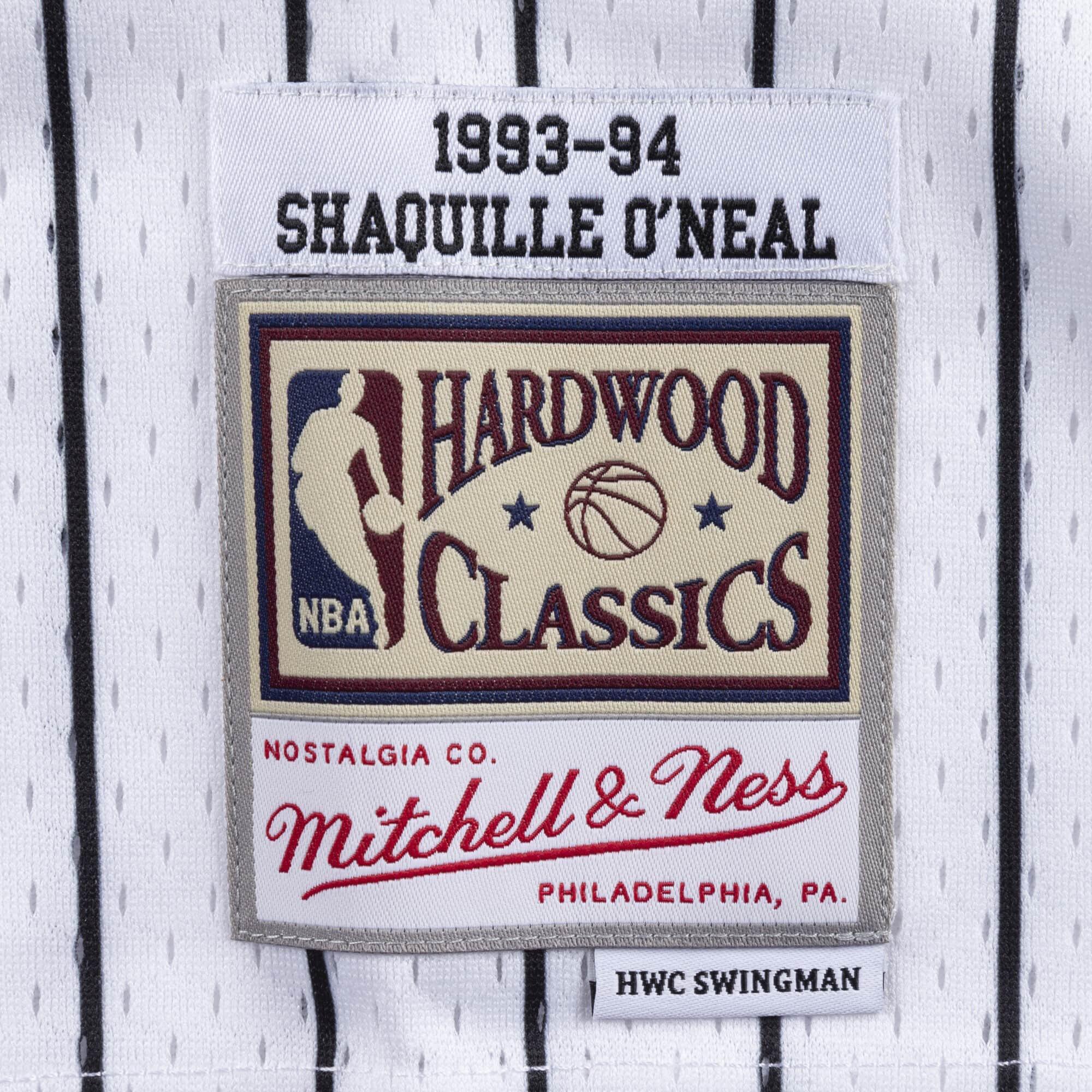 Shaquille O'Neal Orlando Magic Mitchell & Ness NBA 93-94 Swingman Jersey - White