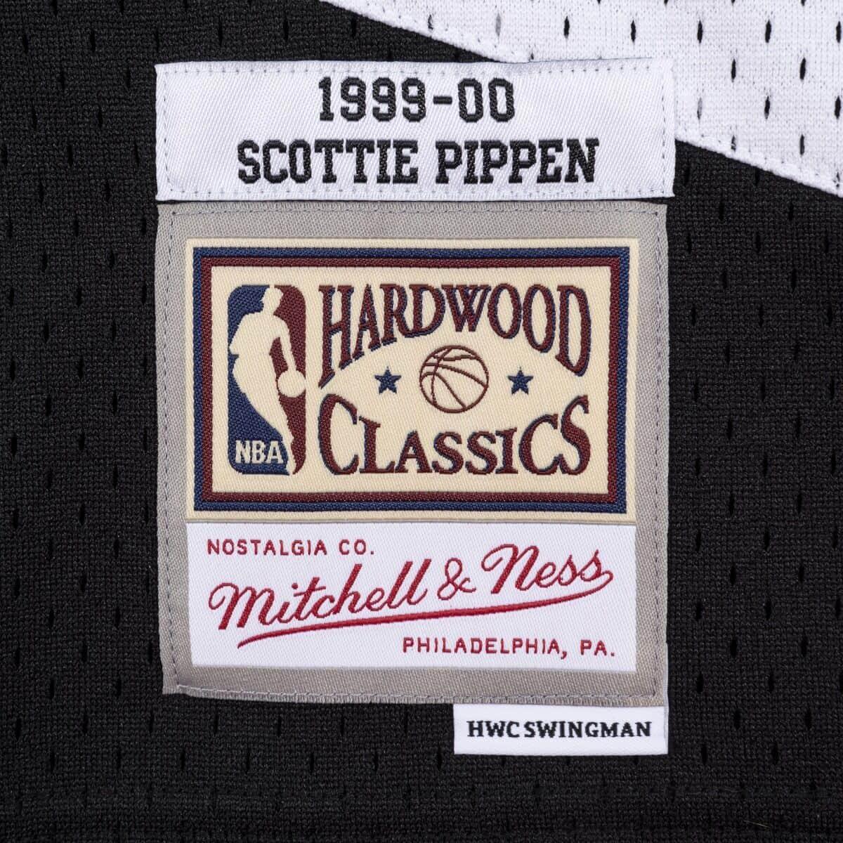 Scottie Pippen Portland Trail Blazers Mitchell & Ness NBA 99-00 Swingman Jersey - Black