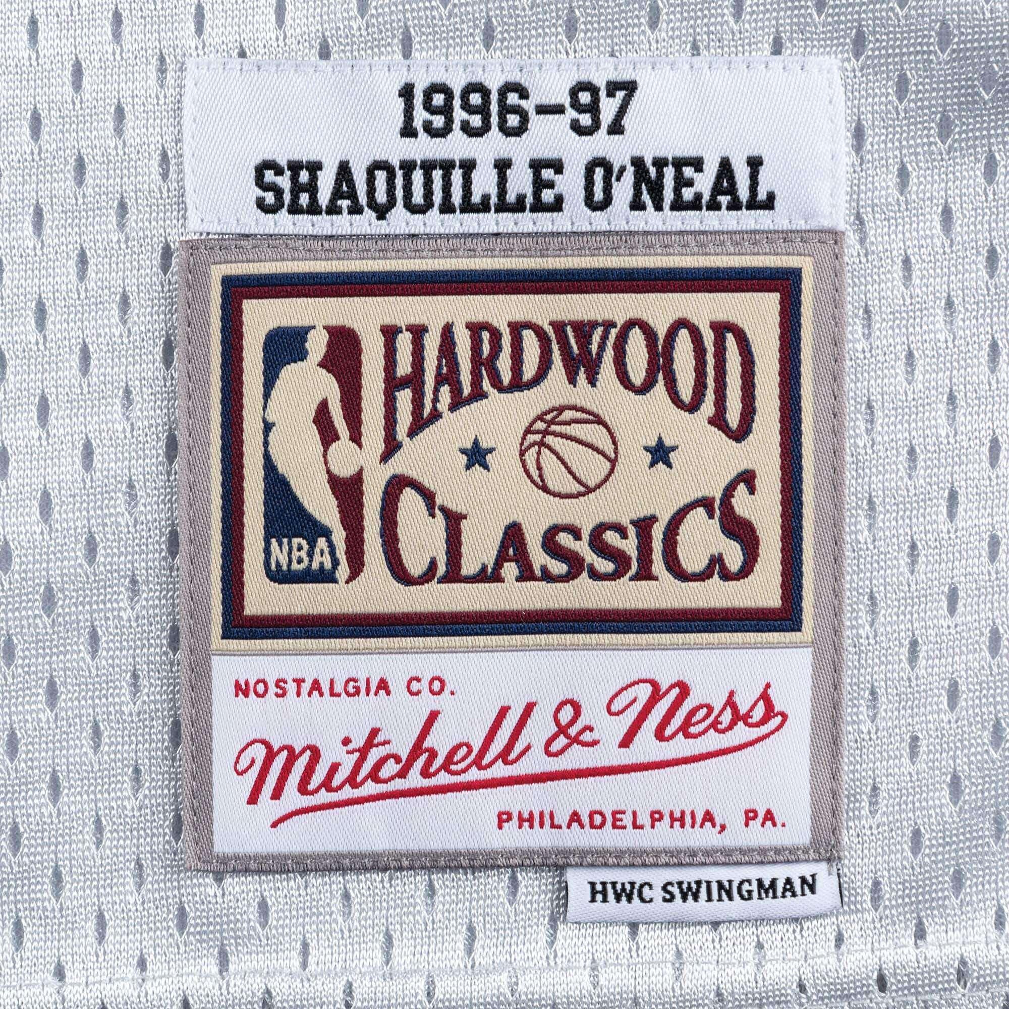 Shaquille O'Neal Los Angeles Lakers Mitchell & Ness NBA Platinum Swingman Jersey - Silver