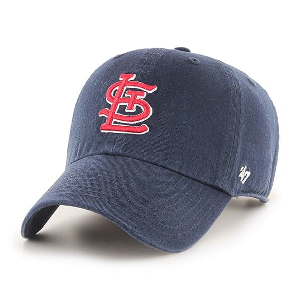 47 Brand Caps St. Louis Cardinals '47 MLB Team Clean Up Strapback Hat - Navy