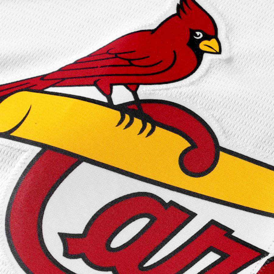 Majestic Athletic Jerseys St Louis Cardinals Majestic MLB AC Cool Base Replica Jersey - White