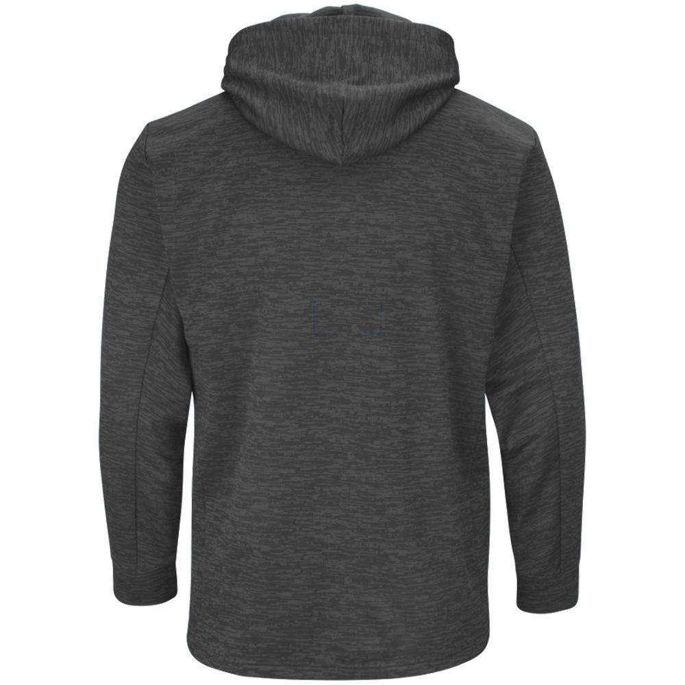 Majestic Athletic Jumpers St Louis Cardinals Majestic MLB Authentic Team Drive Hoodie - Granite