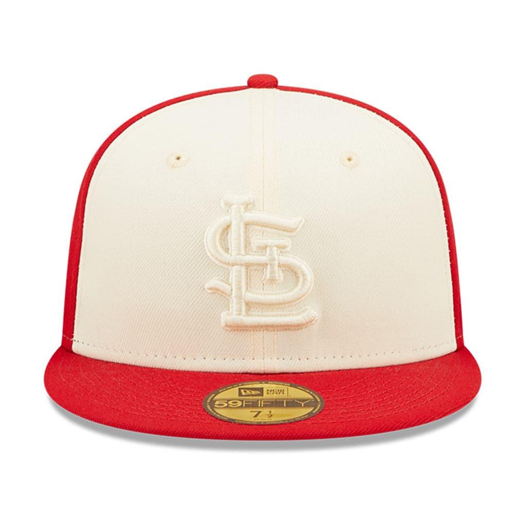 New Era Caps St Louis Cardinals New Era MLB Tonal 2-Tone 59FIFTY Fitted Hat  - Red