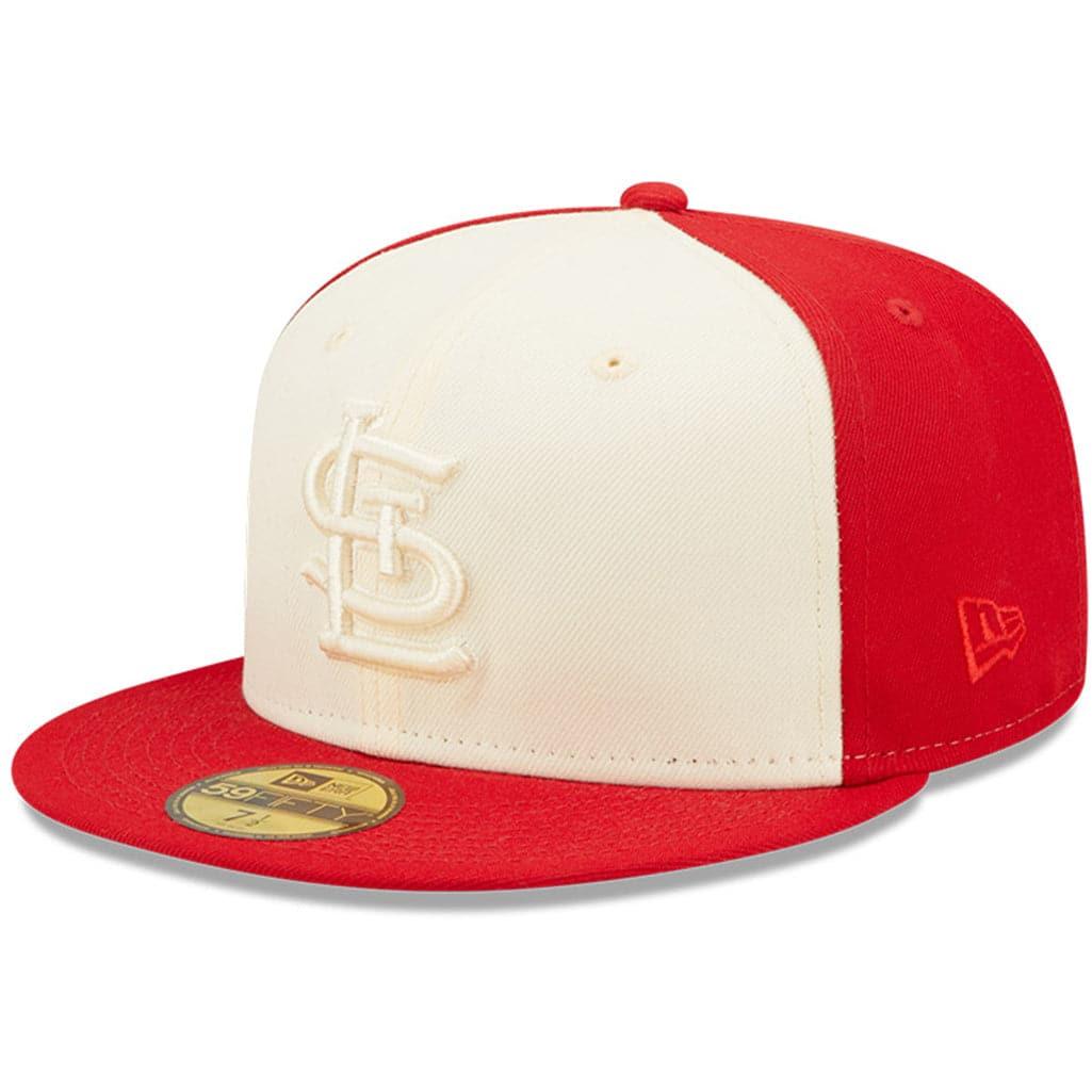 New Era Caps St Louis Cardinals New Era MLB Tonal 2-Tone 59FIFTY Fitted Hat  - Red