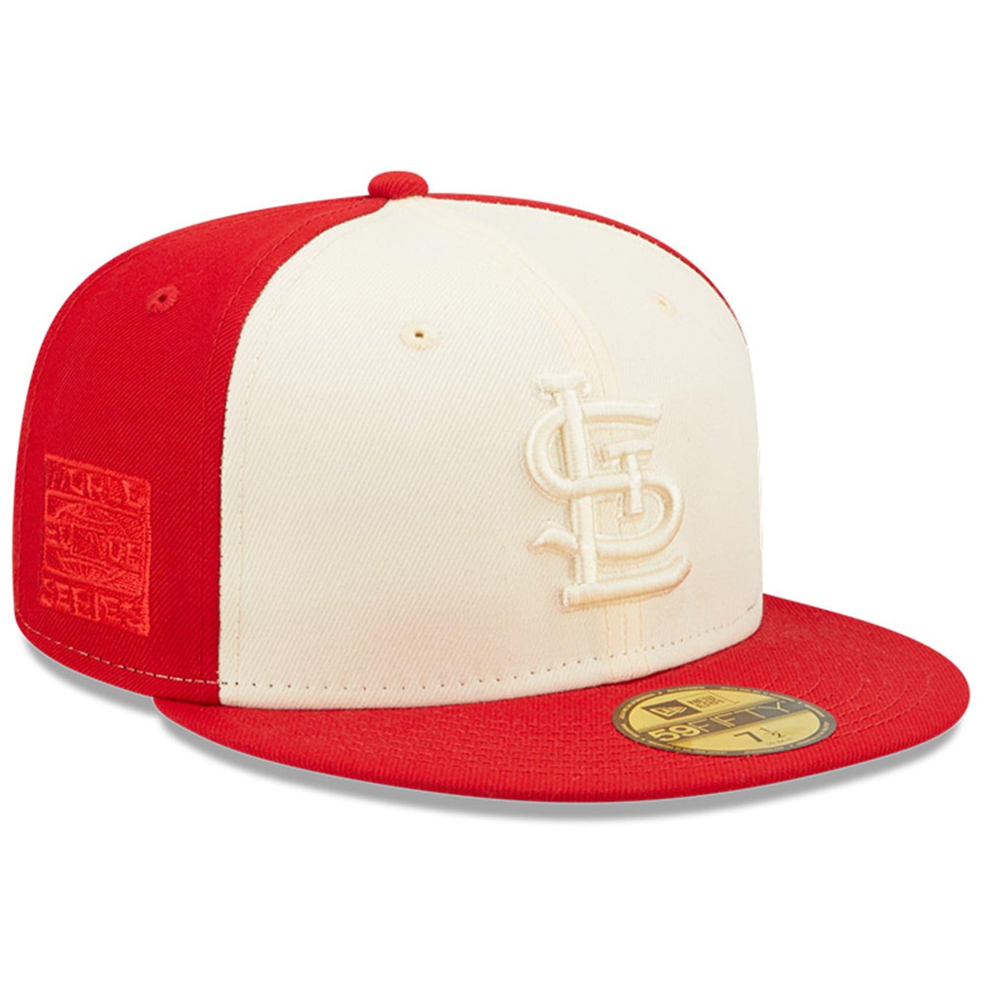 New Era Caps St Louis Cardinals New Era MLB Tonal 2-Tone 59FIFTY Fitted Hat  - Red