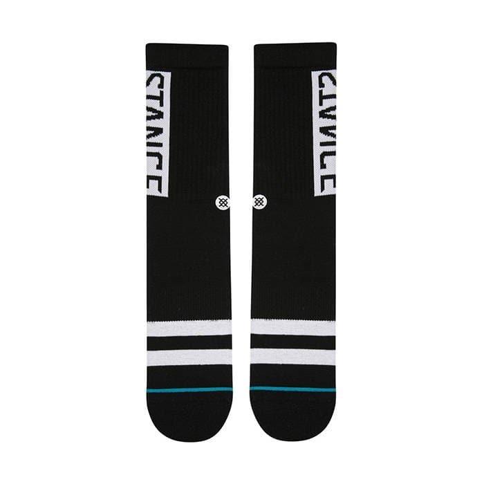 Stance Socks Large (9-12 US) Stance Branded OG Crew Socks - Black