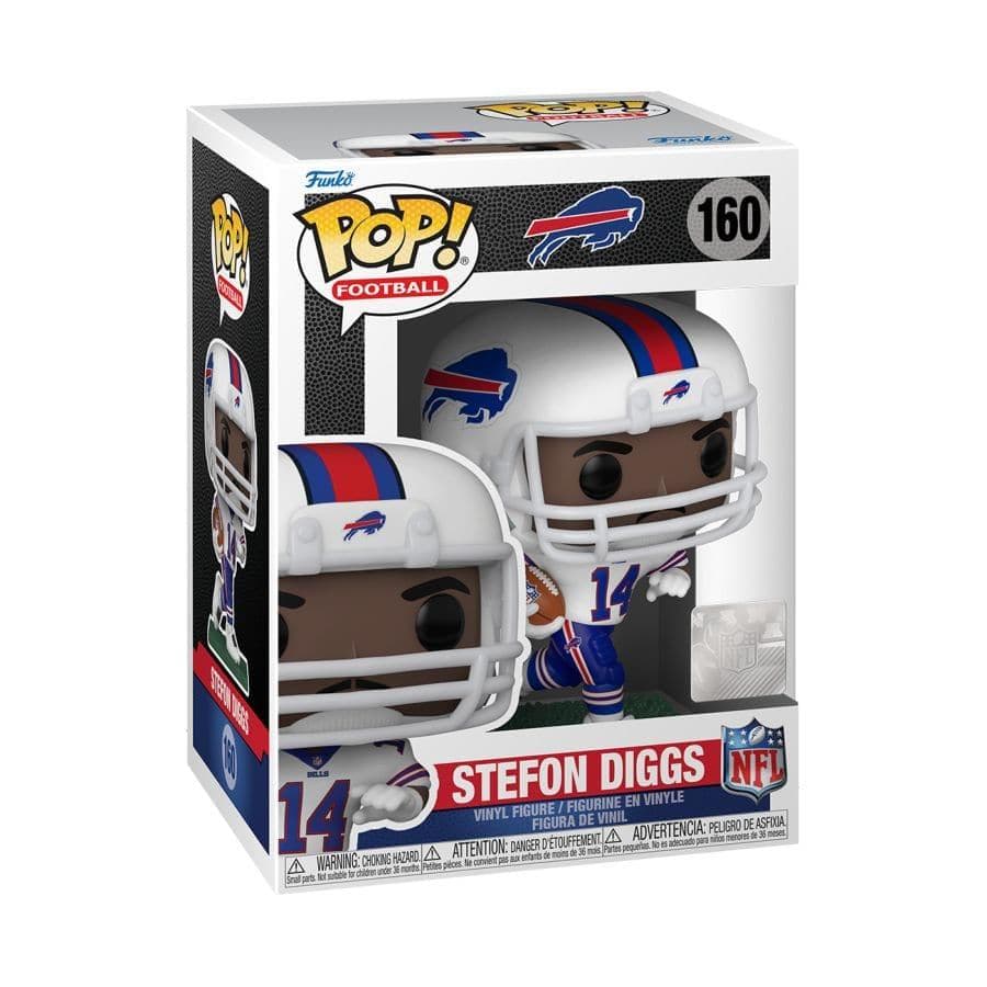 Funko Figures Stefon Diggs Buffalo Bills Funko NFL Pop Vinyl 3.75" 84 Figure - Away