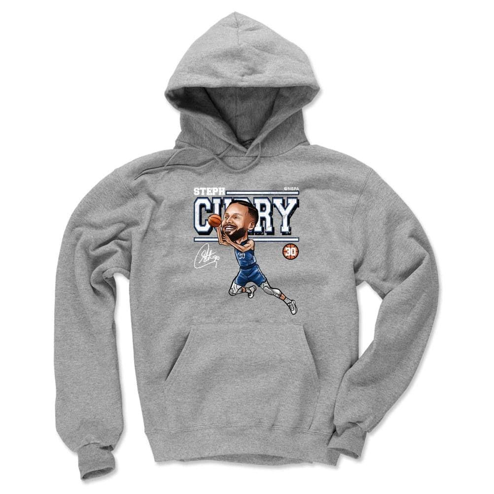 500 Level Jumpers Steph Curry Golden State Warriors 500 Level NBA Cartoon Hoodie Jumper - Grey