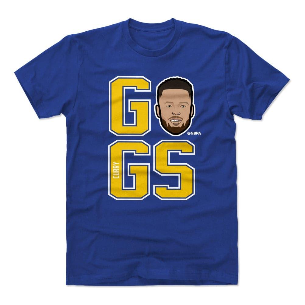 500 Level T-Shirts Steph Curry Golden State Warriors 500 Level NBA GO GS T-Shirt - Blue